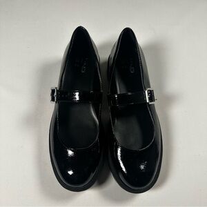 Mix No. 6 Wisteria Patent Leather Round Toe Platform Mary Jane’s Women’s 8